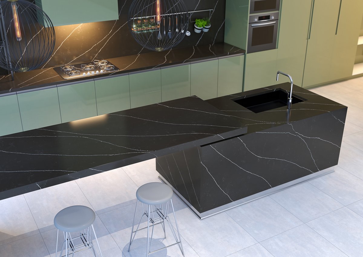 2849 Retro Mutfak Tezgahı