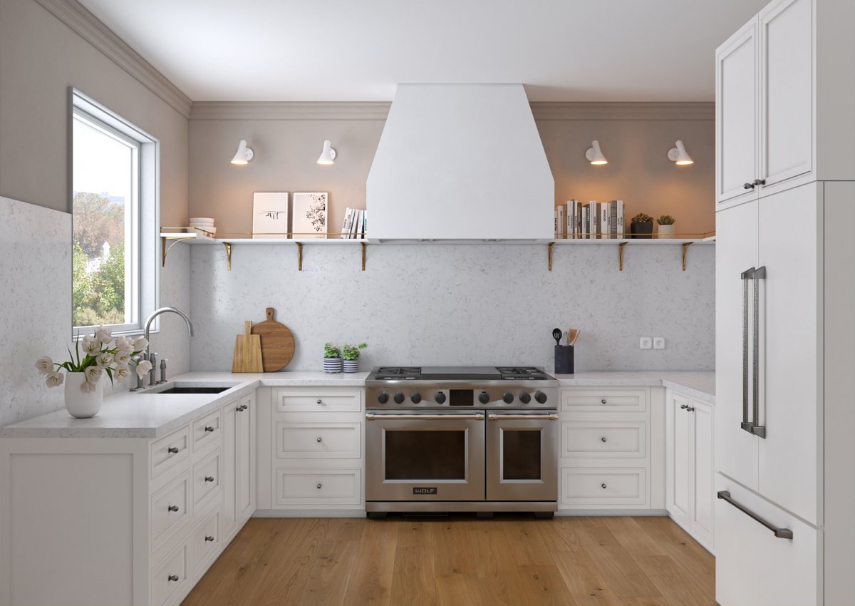 8123 Carrara Luca Mutfak Tezgahı