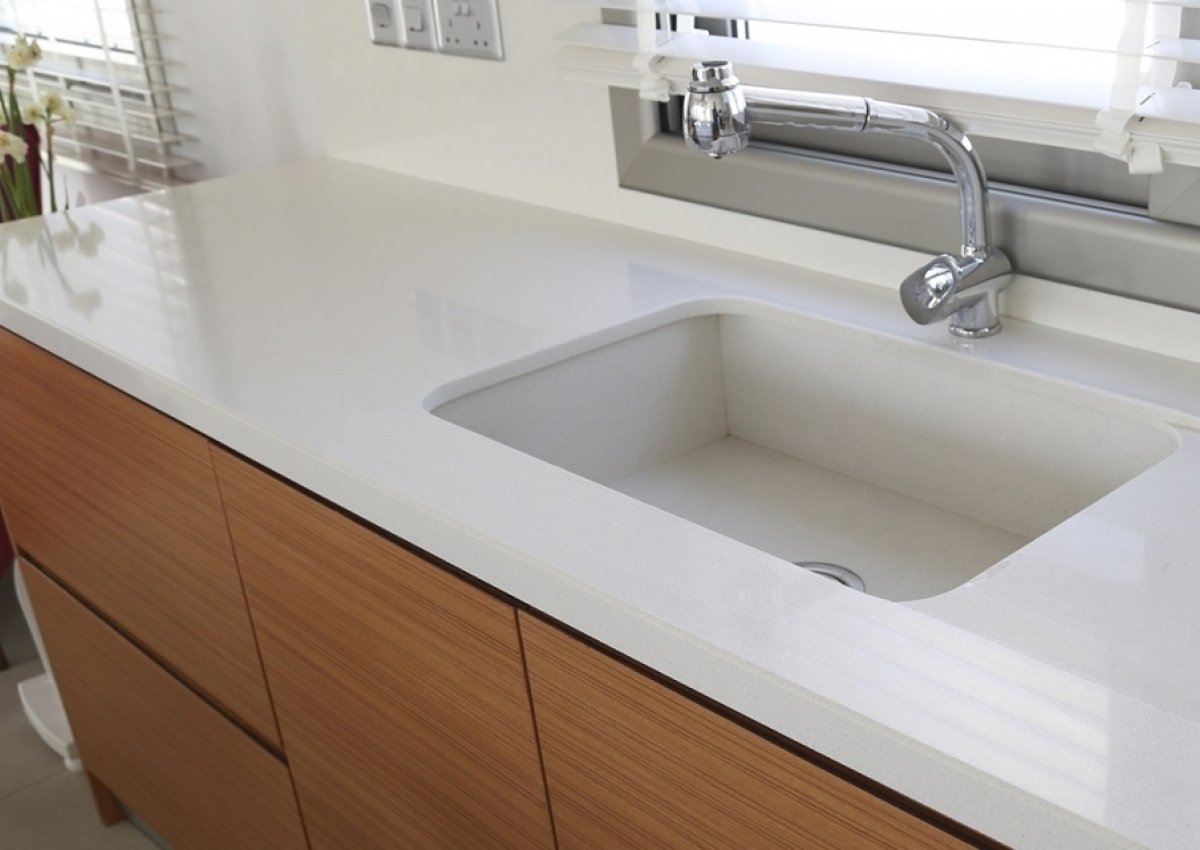 5139 Juliet White Mutfak Tezgahı