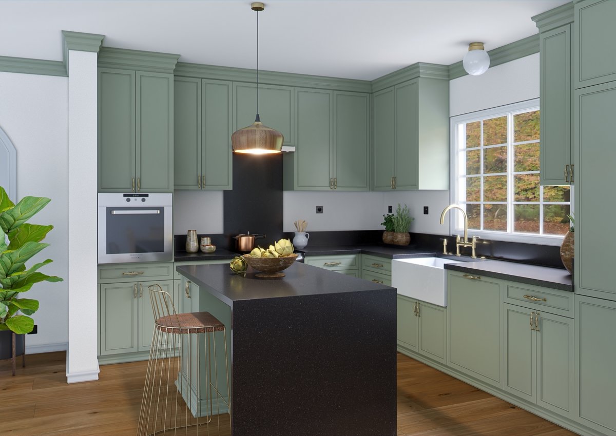 8765 Volcano Black Seta Mutfak Tezgahı