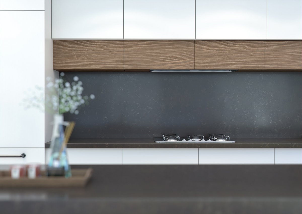 7537 Metropol Grey Seta Mutfak Tezgahı