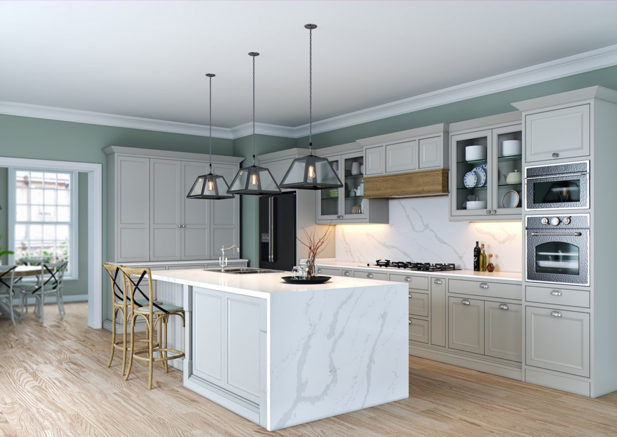 2219 Calacatta Venezia Mutfak Tezgahı